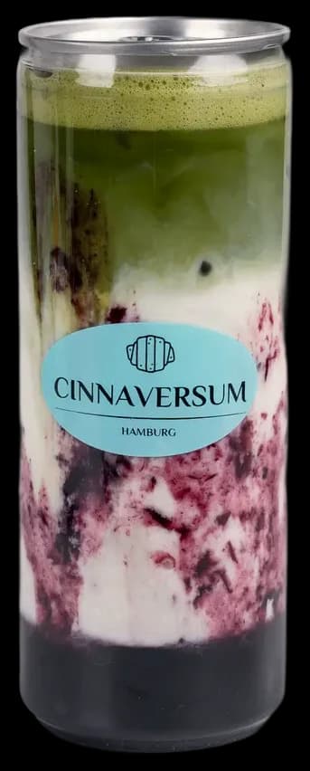 Matcha Blaubeere